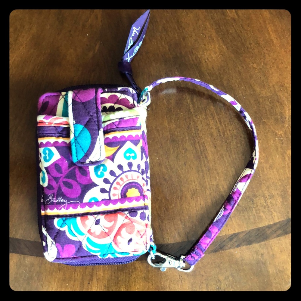 Vera Bradley tiny wristlet wallet